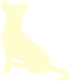 Cream dog logo